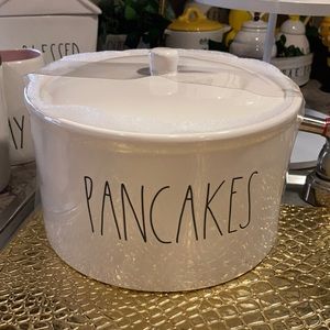 RAE DUNN PANCAKES SERVER NEW